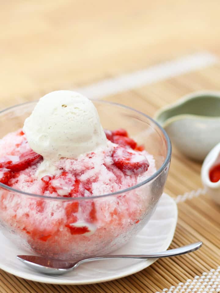 Kakigori Japanese shaved ice